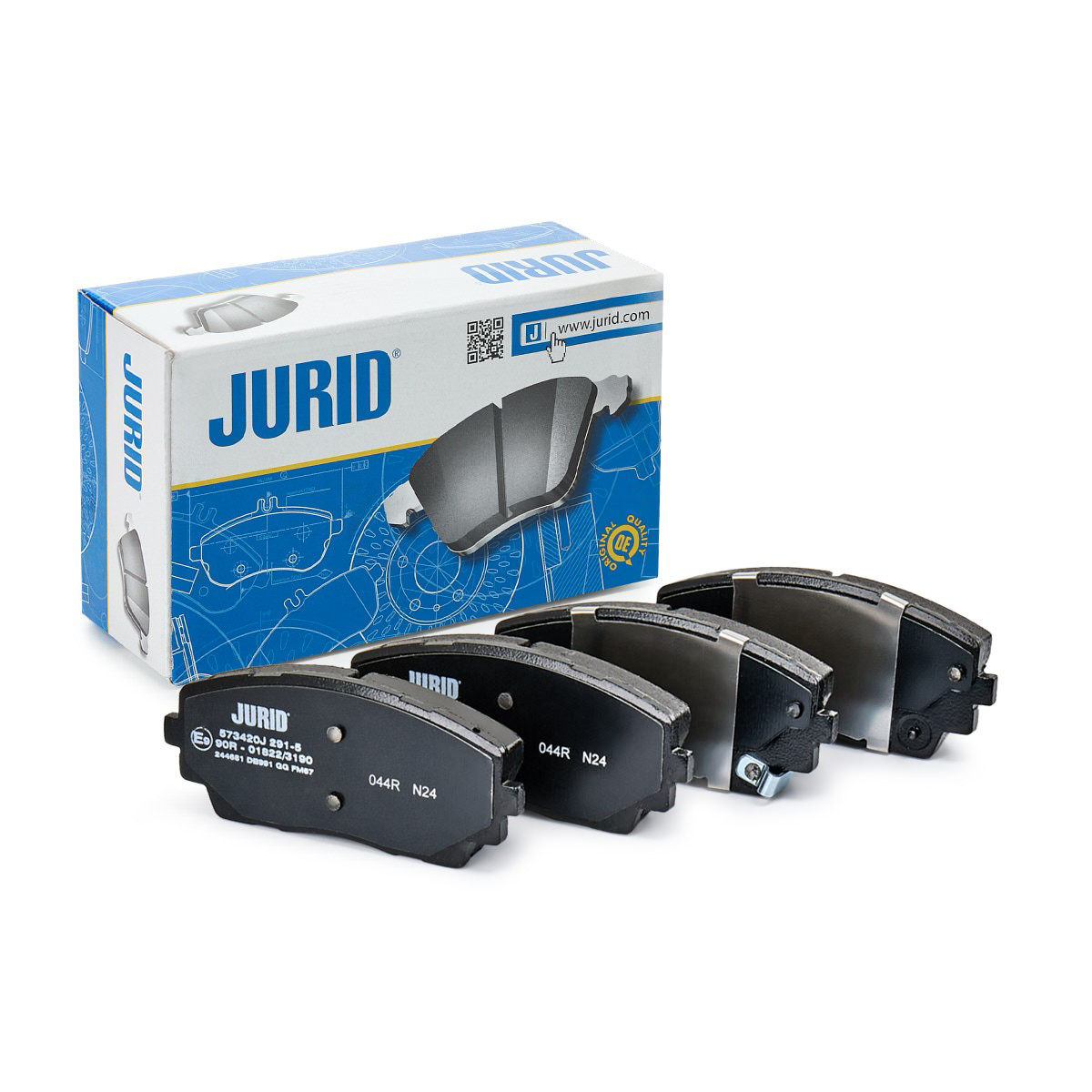 Тормозні колодки Jurid/Bendix 573420J