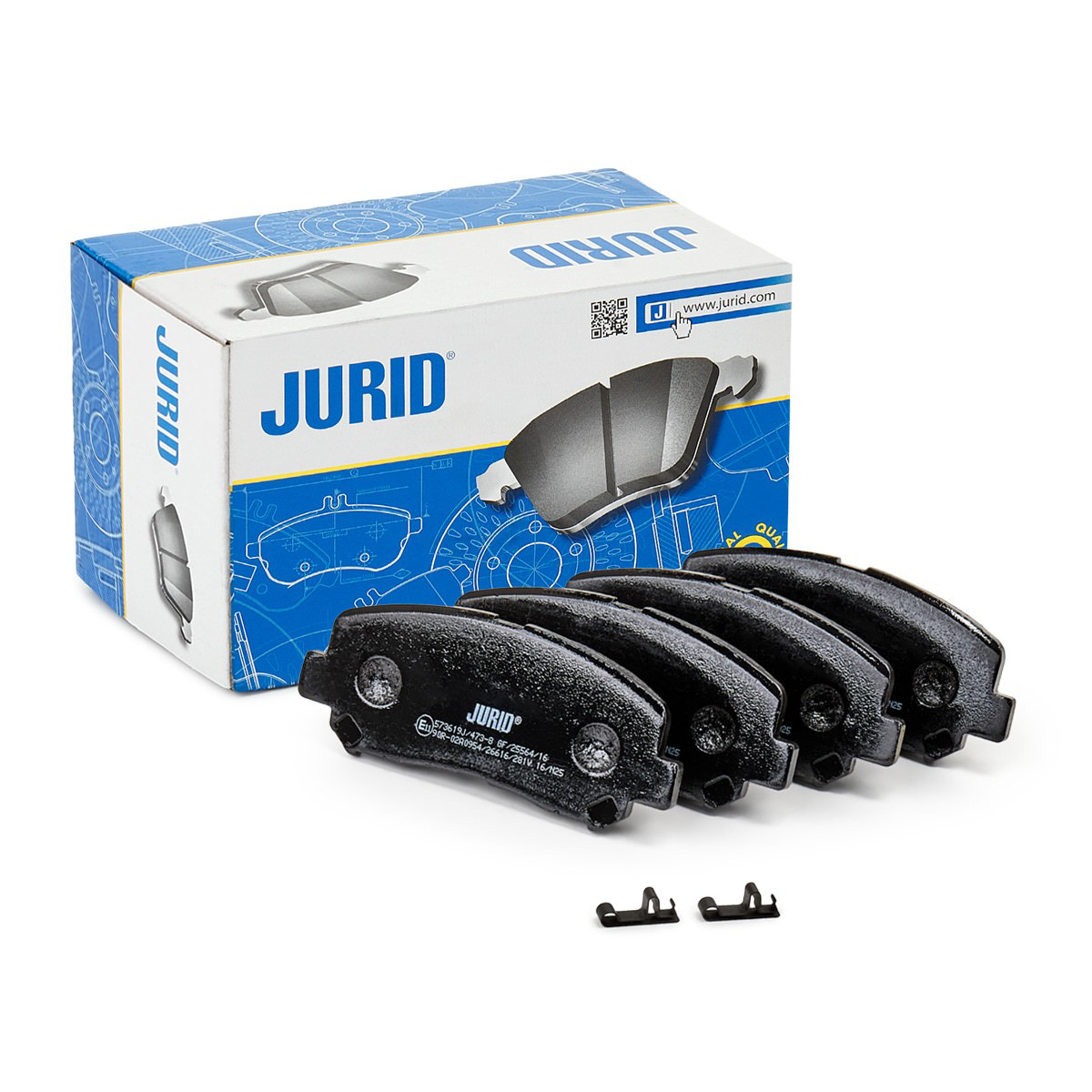 573619J Jurid/Bendix Передні гальмівні колодки
