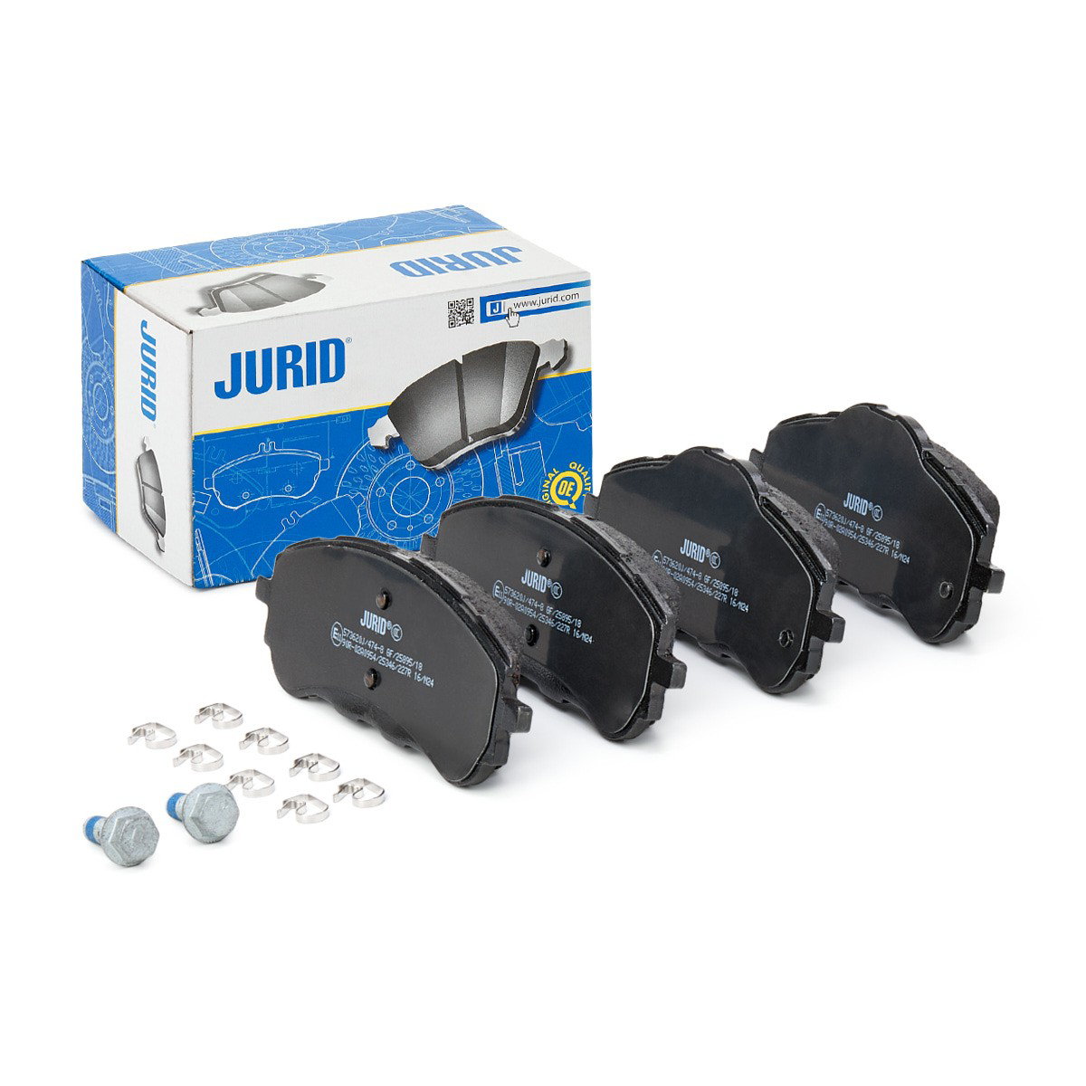 Гальмівні колодки Jurid/Bendix 573620J ціна, від 41.51 USD