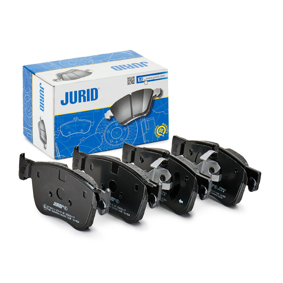 Гальмівні колодки Jurid/Bendix 573621J ціна, від 37.67 USD