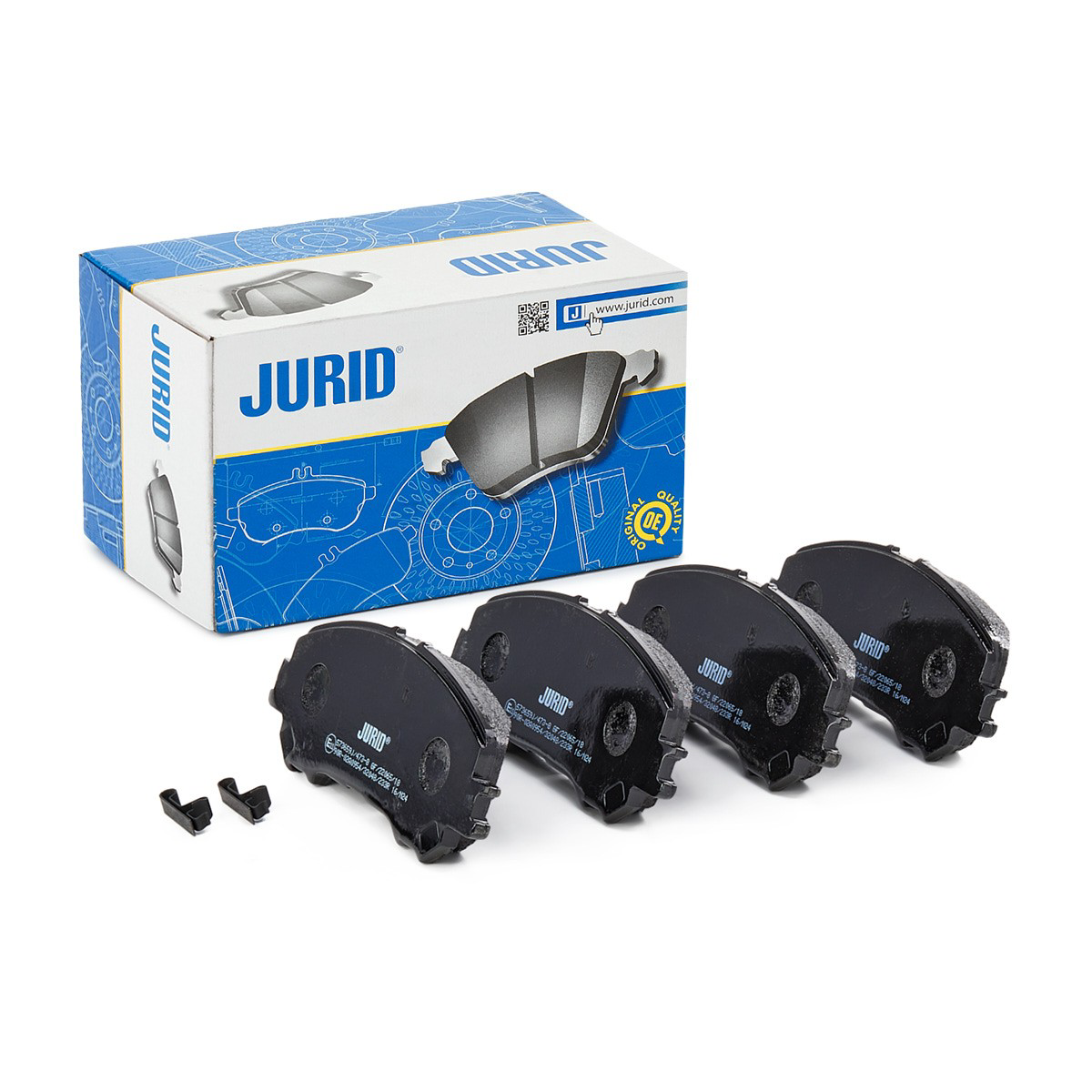 573659J Jurid/Bendix Передні гальмівні колодки