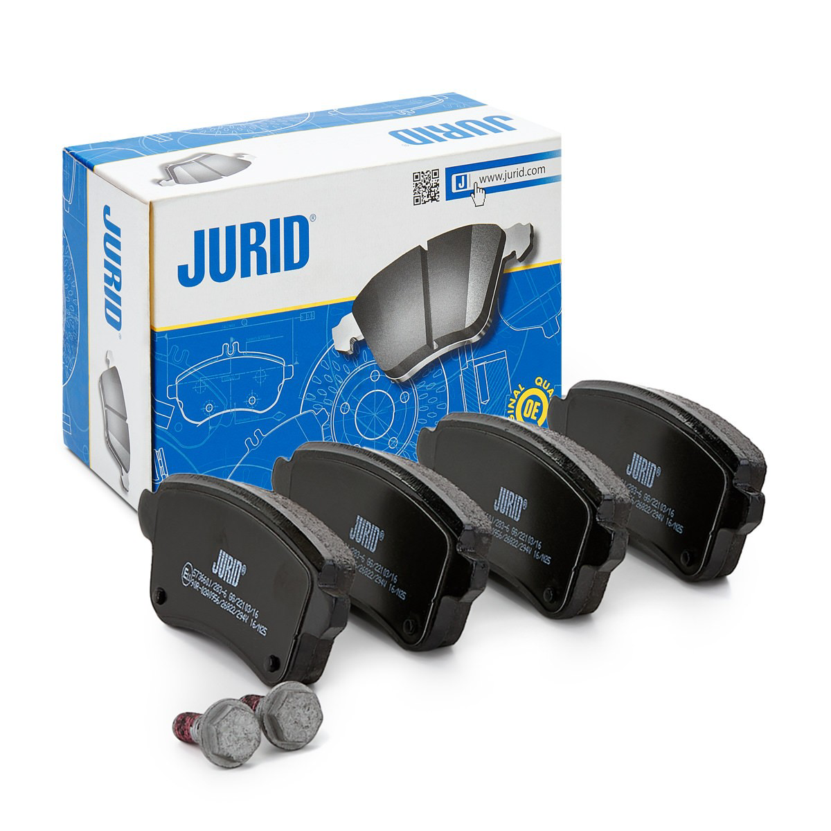 Купити 573660J Jurid/Bendix Задні колодки