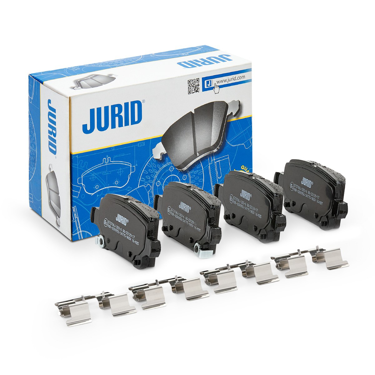 Задні гальмівні колодки Jurid/Bendix 573706J ціна, від 31.83 USD