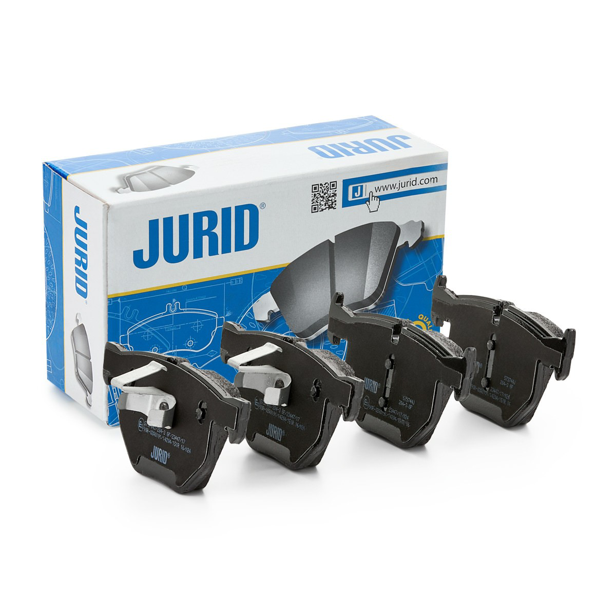 Задні гальмівні колодки Jurid/Bendix 573744J ціна, від 36.70 USD