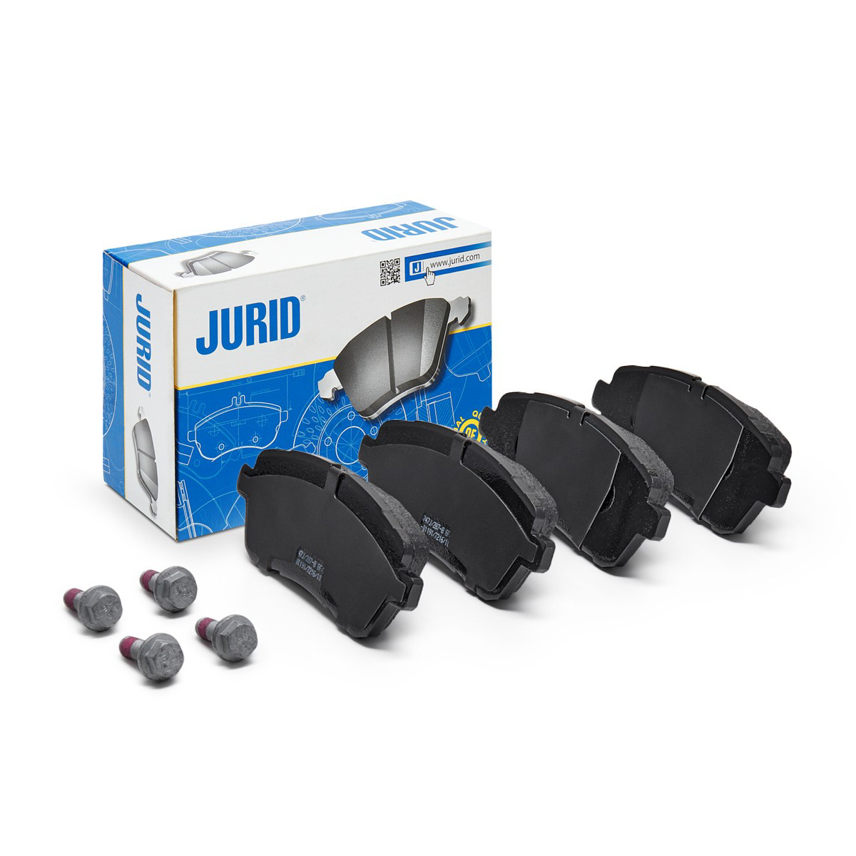 573747J Jurid/Bendix Передні гальмівні колодки