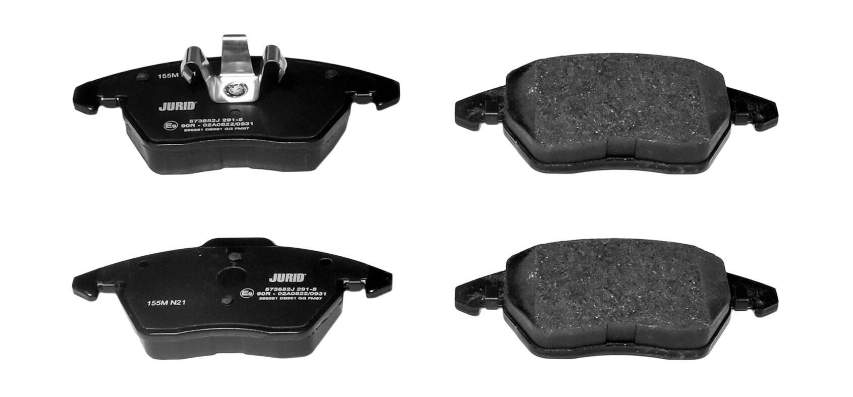 Гальмівні колодки Jurid/Bendix 573852J ціна, від 34.40 USD
