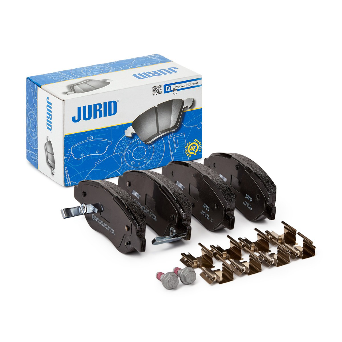 573867J Jurid/Bendix Передні гальмівні колодки