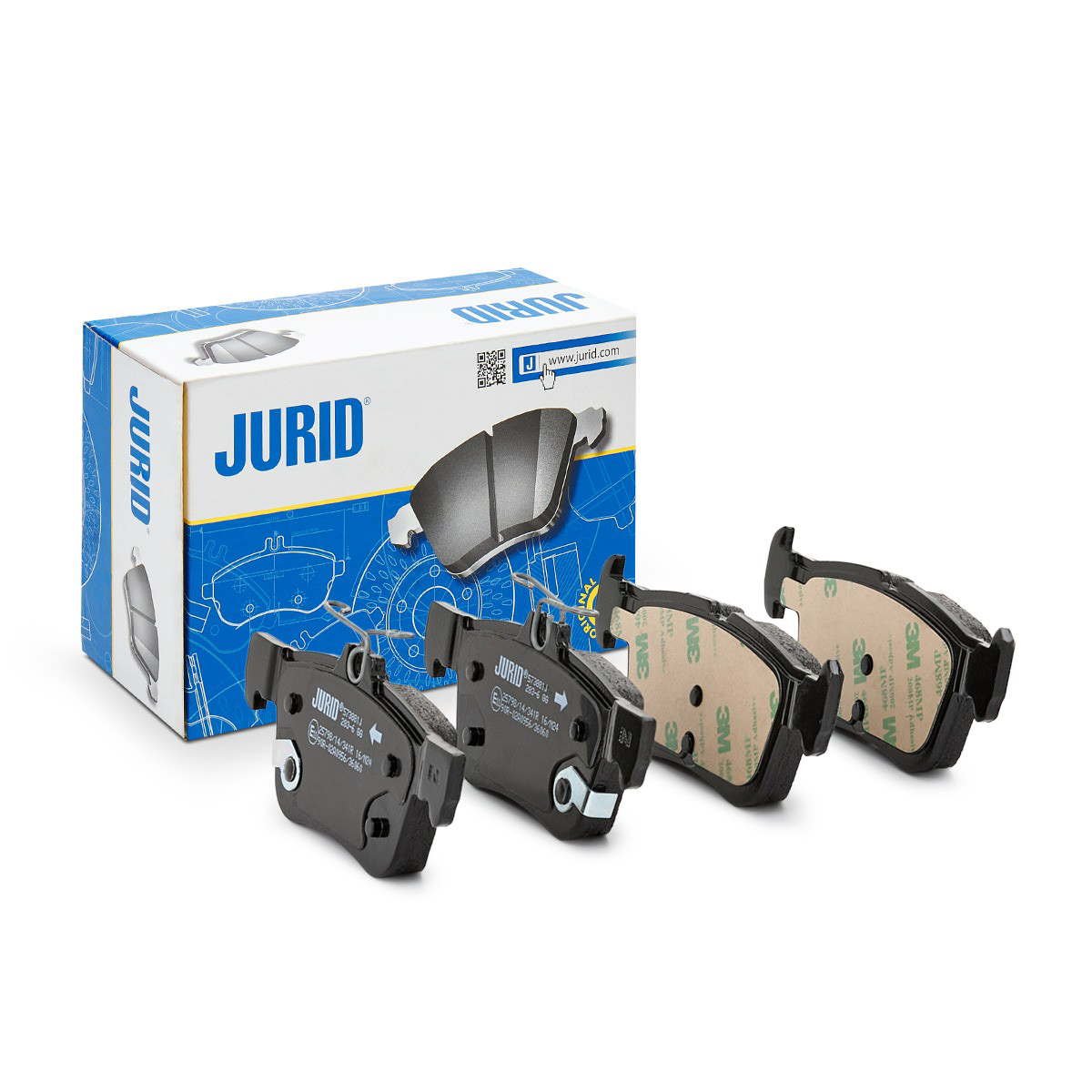 Задні гальмівні колодки Jurid/Bendix 573881J ціна, від 34.76 USD