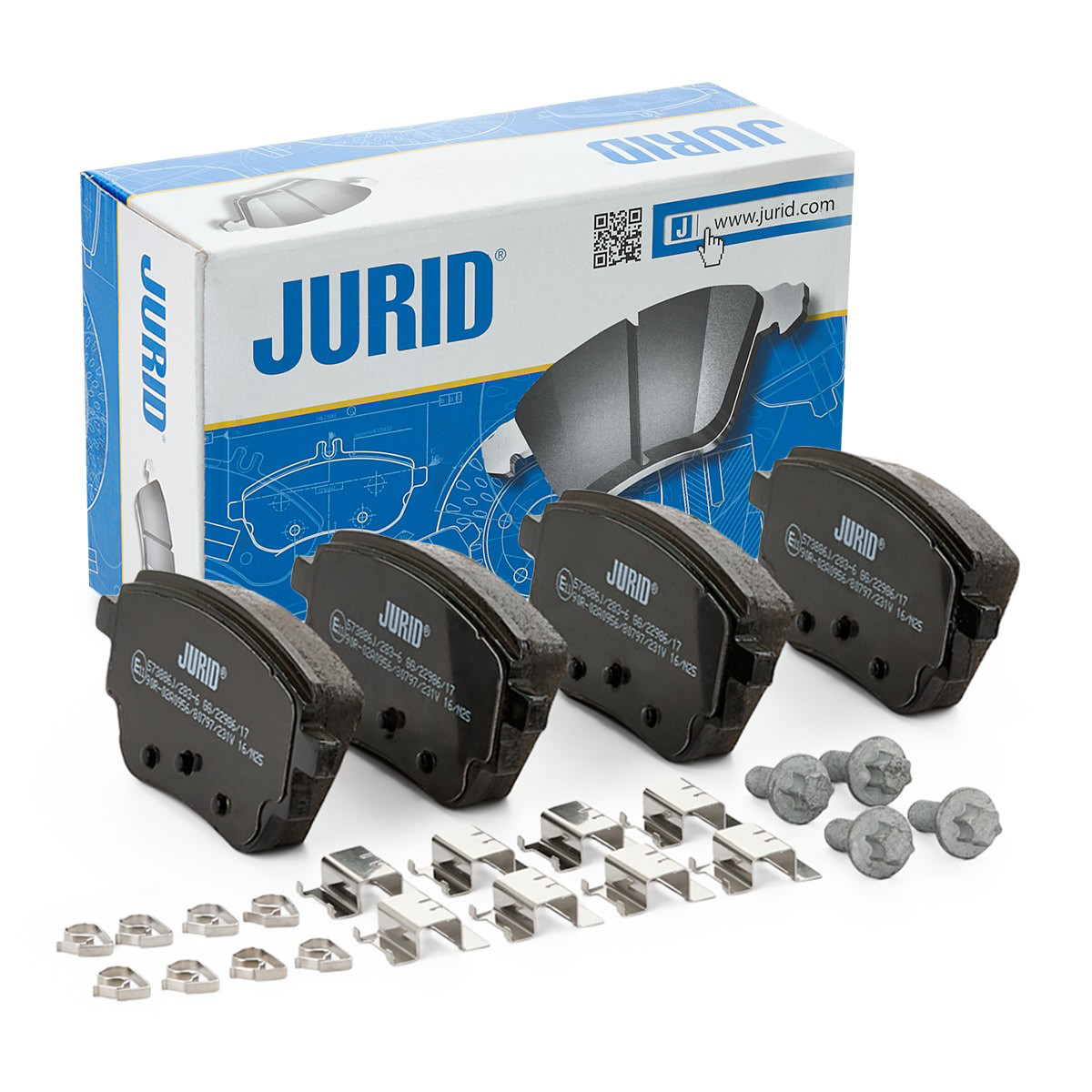 Задні гальмівні колодки Jurid/Bendix 573886J ціна, від 33.43 USD