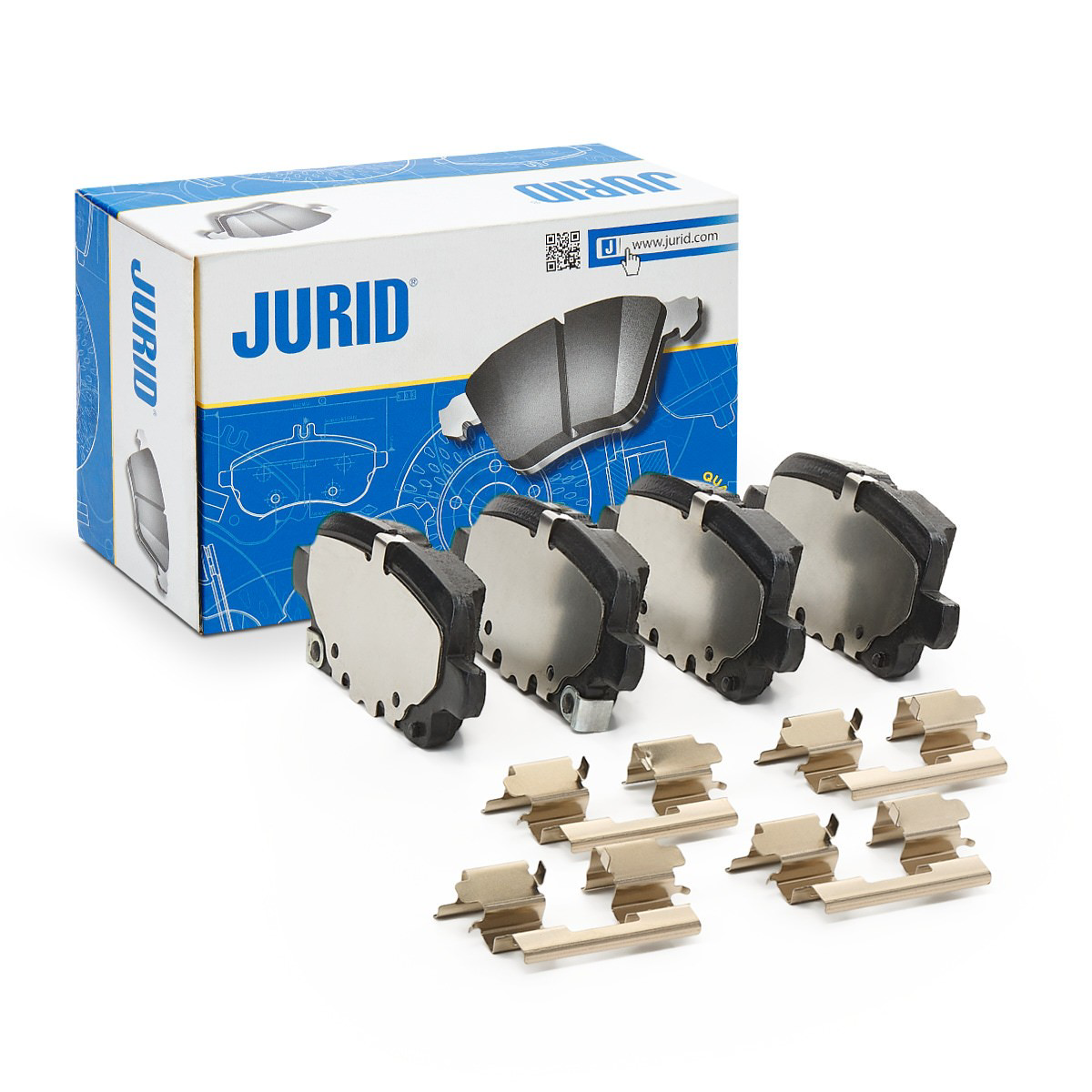 Задні дискові колодки Jurid/Bendix 573897J