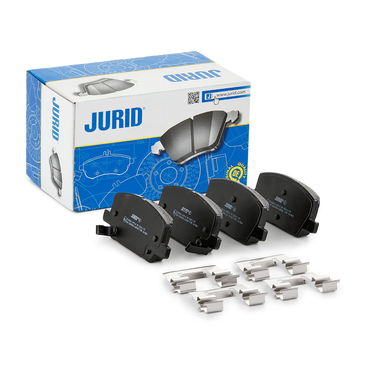 Гальмівні колодки Jurid/Bendix 574050J ціна, від 44.89 USD
