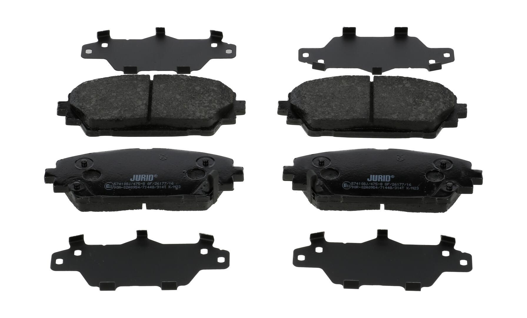 Гальмівні колодки Jurid/Bendix 574108J ціна, від 38.77 USD