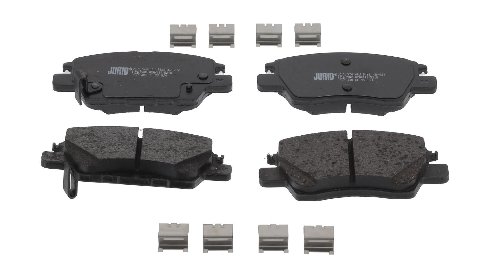Тормозні колодки Jurid/Bendix 574140J