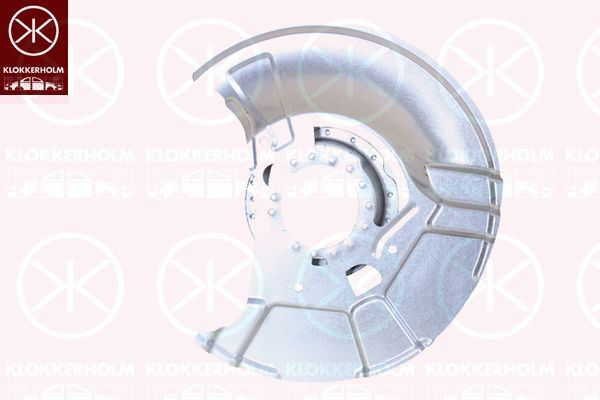 0060378 Klokkerholm Захист гальмівного диска, переднього, правого