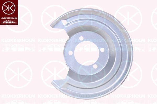 8118877 Klokkerholm Захист гальмівного диска заднього, лівого