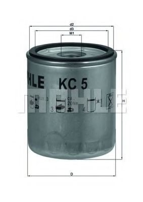 Купити KC5 Mahle Original Фільтр-відстійник палива грубої очистки