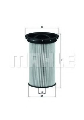 Фільтр тонкого очищення палива Mahle Original KX69 ціна, від 10.45 USD
