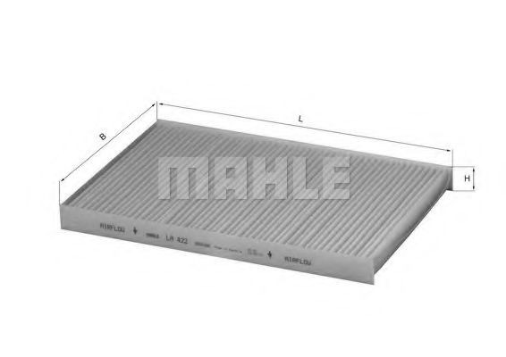Фільтр салону LA422 Mahle Original