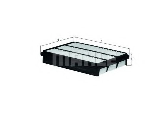 LX1700 Mahle Original Повітряний фільтр двигуна