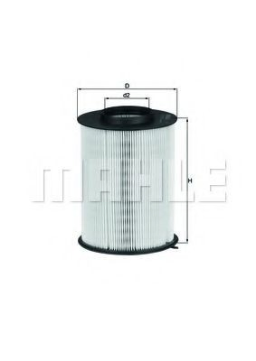 Елемент повітряного фільтра Mahle Original LX17803 ціна, від 12.22 USD