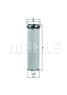 Повітряний фільтр LXS371 Mahle Original