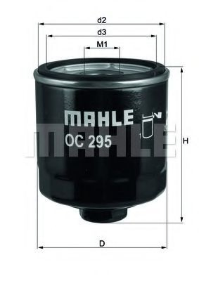 Купити OC295 Mahle Original Фільтр очищення масла відцентровий