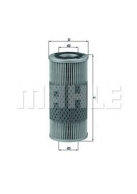 Купити OX12D Mahle Original Фільтр очищення масла відцентровий