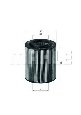 OX1541D Mahle Original Фільтр масла