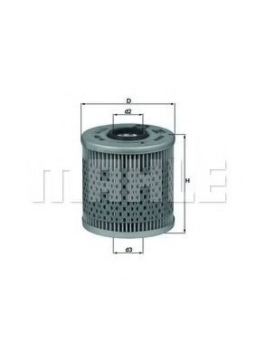 Купити OX91D Mahle Original Фільтр очищення масла відцентровий