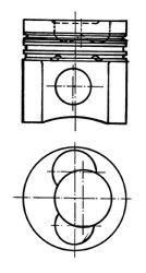 8728590040 Federal Mogul Поршень в зборі