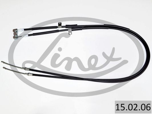 150206 Linex Трос ручного гальма задній, правий/лівий