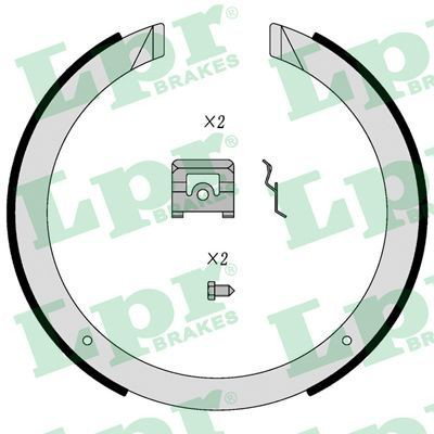 Колодки ручника / стоянкового гальма LPR 01098 ціна, від 32.36 USD