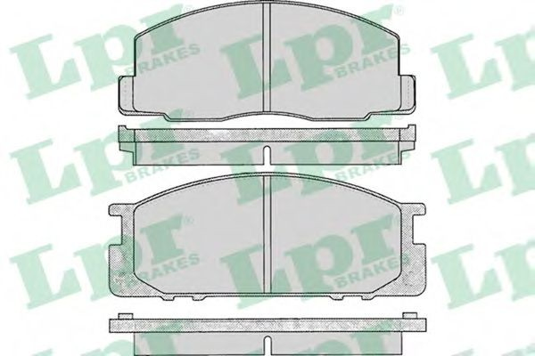 Гальмівні колодки Toyota 0449128111 ціна, від 24.78 USD