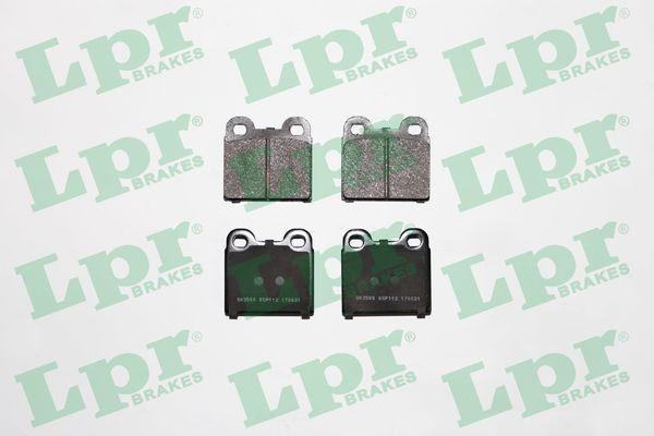 05P1020 LPR Передні гальмівні колодки