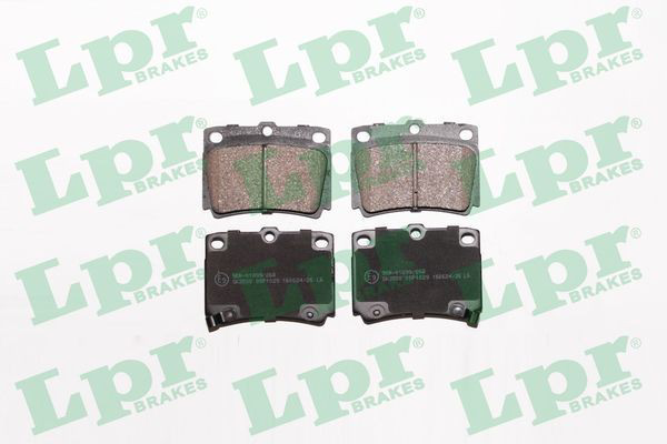 Задні гальмівні колодки LPR 05P1029 ціна, від 15.89 USD