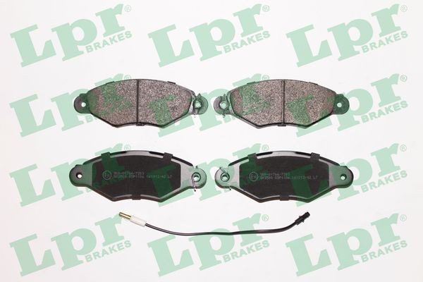 Гальмівні колодки LPR 05P1106 ціна, від 17.48 USD
