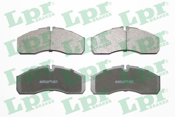 05P1109 LPR Передні гальмівні колодки