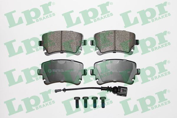 Задні гальмівні колодки LPR 05P1206 ціна, від 17.96 USD