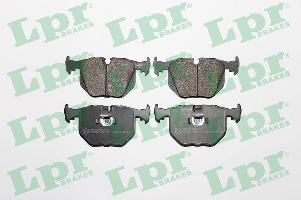 Задні гальмівні колодки LPR 05P1231 ціна, від 19.11 USD