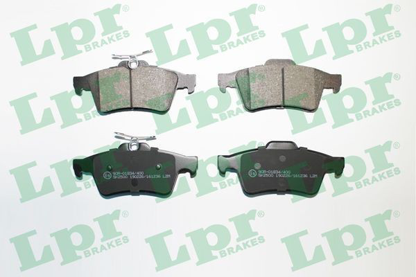 Задні гальмівні колодки 05P1236 LPR