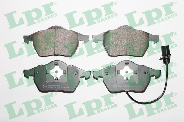 05P1238 LPR Передні гальмівні колодки