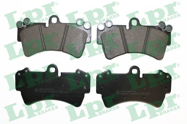 Гальмівні колодки LPR 05P1257 ціна, від 37.31 USD