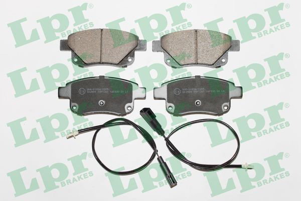 Задні гальмівні колодки LPR 05P1261 ціна, від 21.14 USD