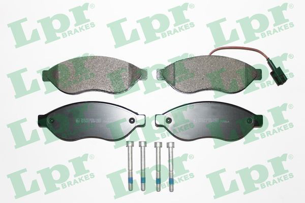 Гальмівні колодки LPR 05P1287 ціна, від 30.31 USD