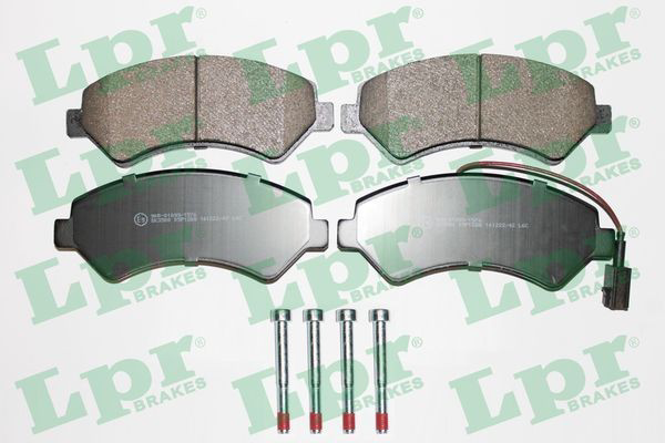 Гальмівні колодки LPR 05P1288 ціна, від 37.22 USD