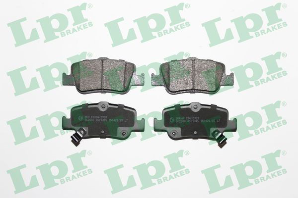 05P1315 LPR Колодки гальмівні задні, дискові