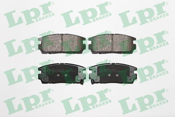 Задні гальмівні колодки LPR 05P1323 ціна, від 20.37 USD