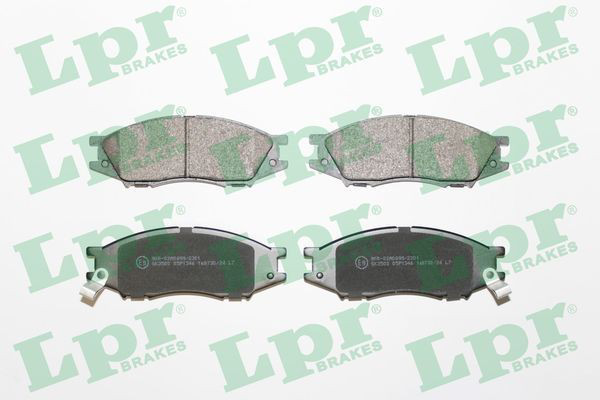 Гальмівні колодки LPR 05P1346 ціна, від 18.23 USD