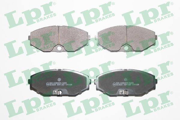 05P1357 LPR Передні гальмівні колодки