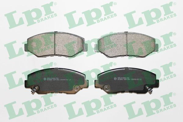 Гальмівні колодки LPR 05P1364 ціна, від 22.16 USD
